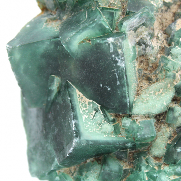 Fluorite naturale del madagascar cristallizzata