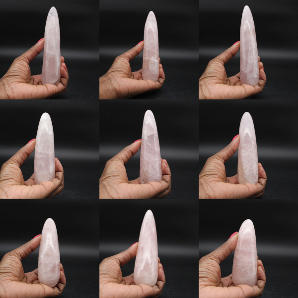 Bastone di quarzo rosa