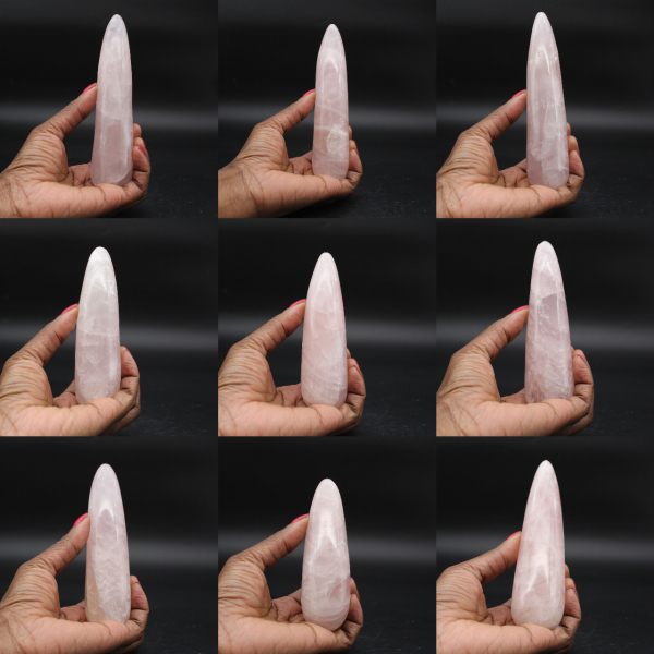 Bastone di quarzo rosa