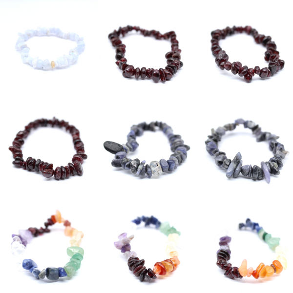 Bracciale in granato almandino