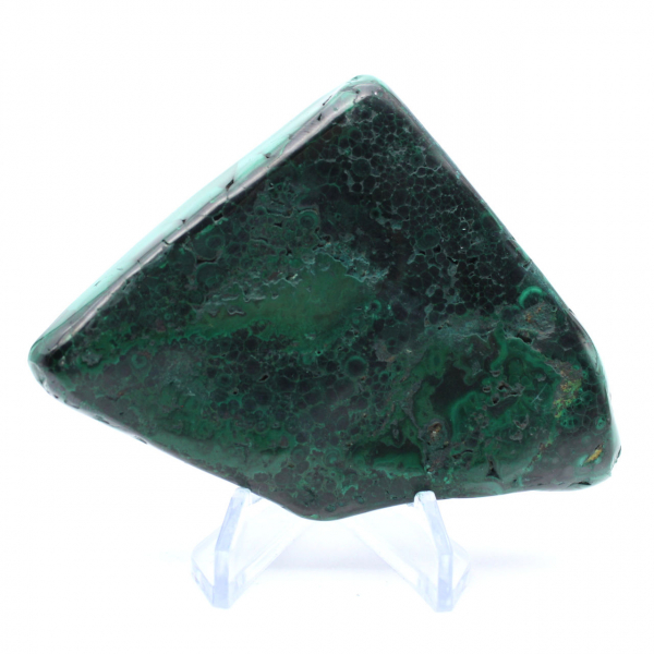 Blocco di malachite naturale