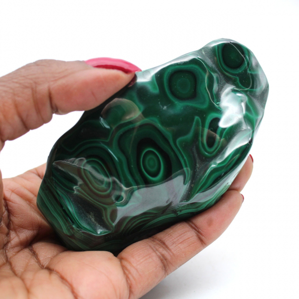 Forma libera in malachite