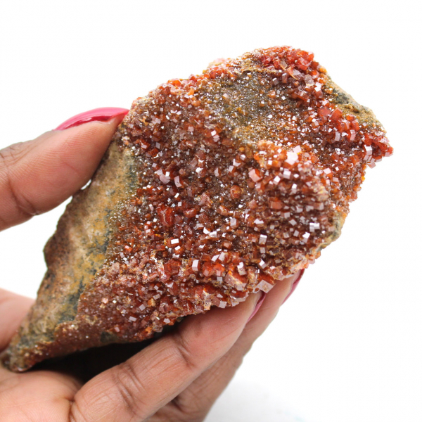 Vanadinite rosso cristallo