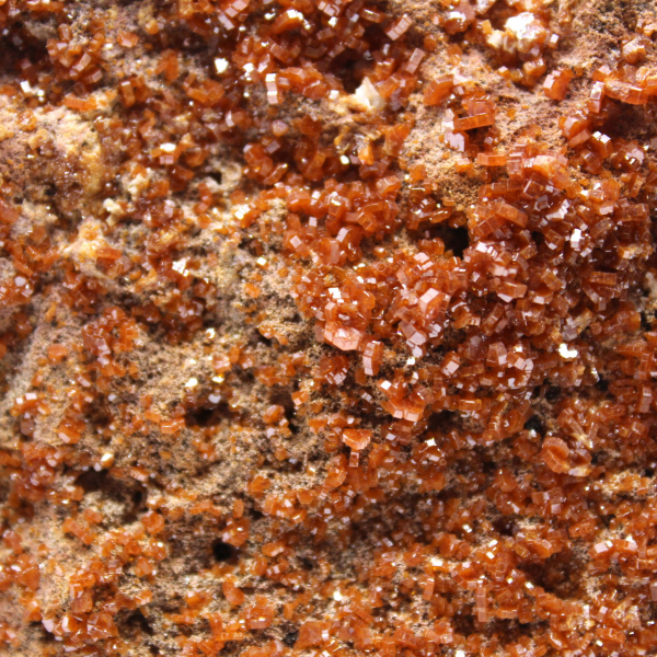 Cristallizzazione della vanadinite naturale