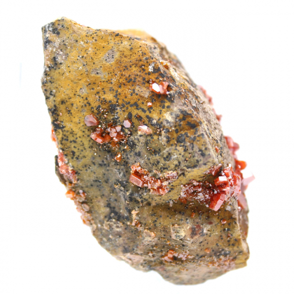 Cristalli di vanadinite sul gange