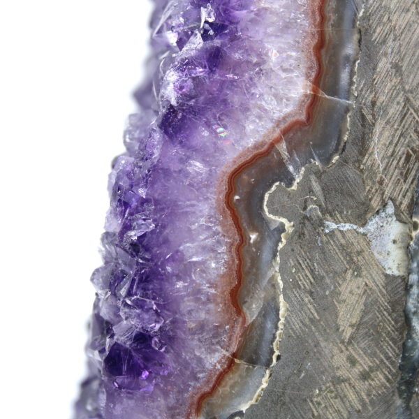 Geode di ametista dal Brasile