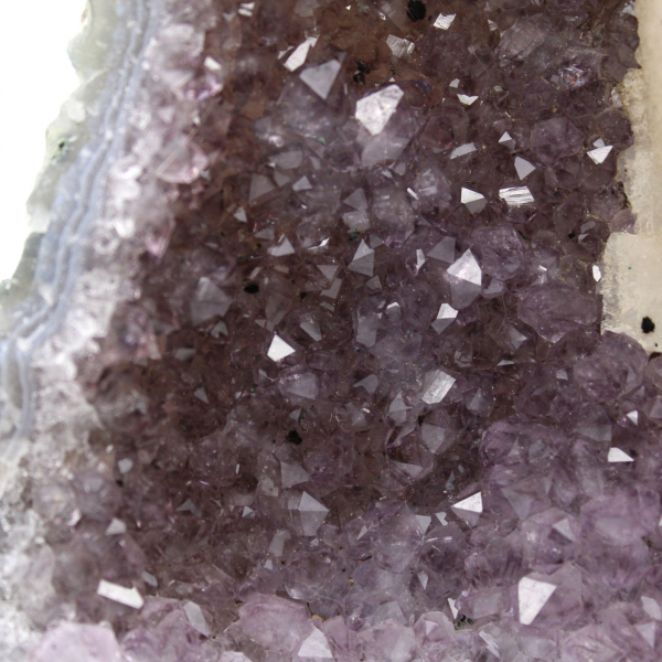 Calcite e ametista dal Brasile