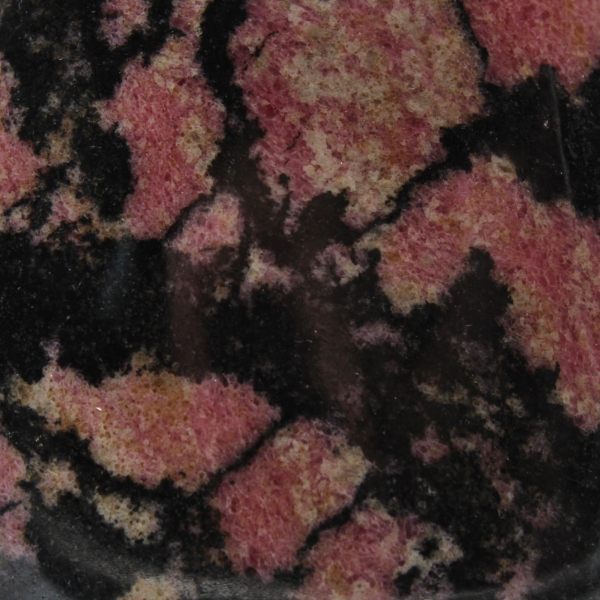 Pietra rodonite lucida