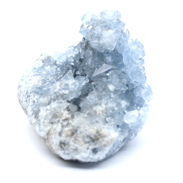 Geode di celestite cristallizzato