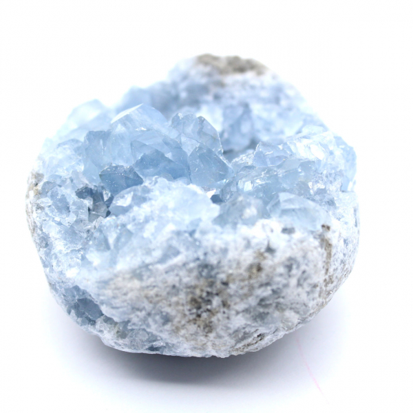 Celestite del Madagascar cristallizzata