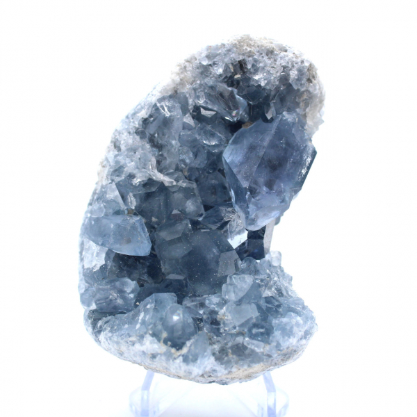 Cristalli grezzi di geode di celestite