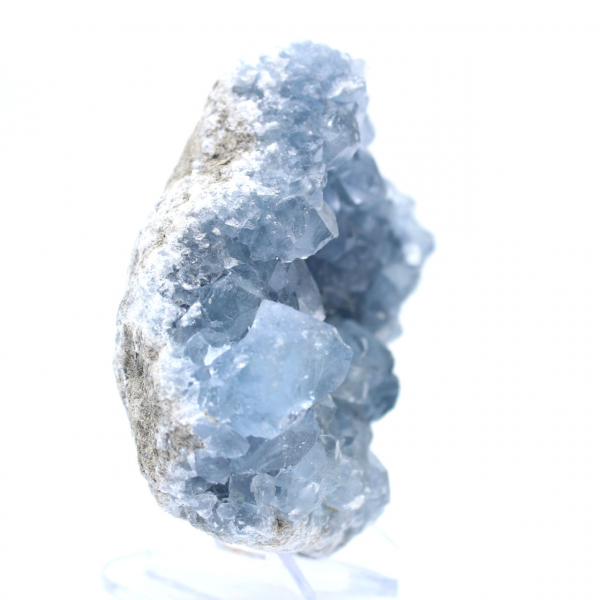 Geode di celestite grezzo