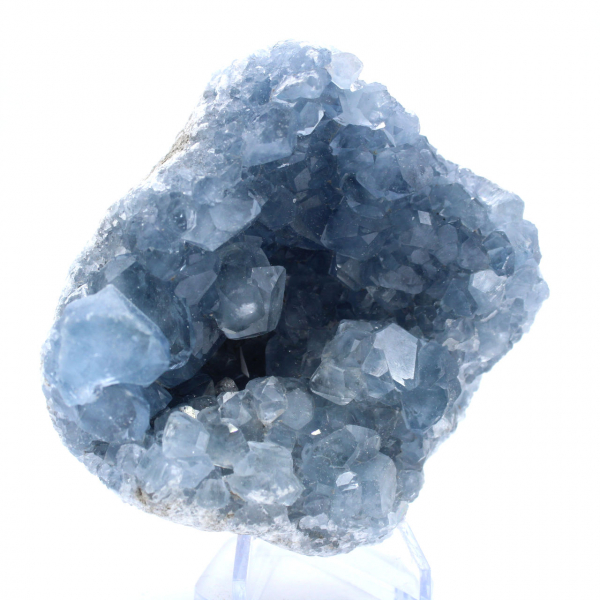 Geode di celestite grezzo