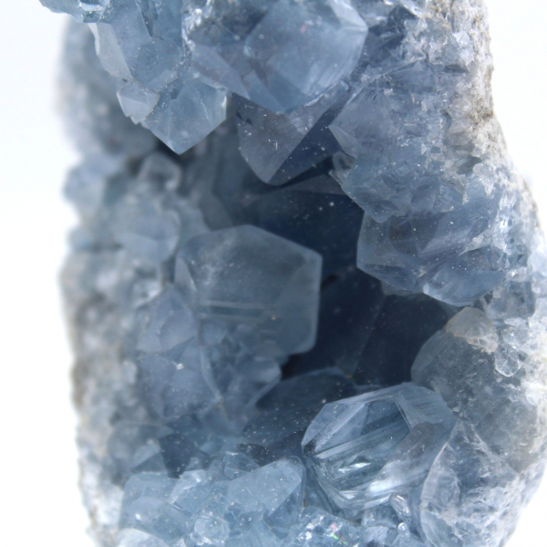 Celestite del Madagascar in cristalli