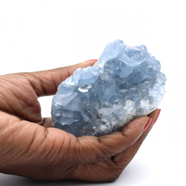 Cristalli grezzi di celestite