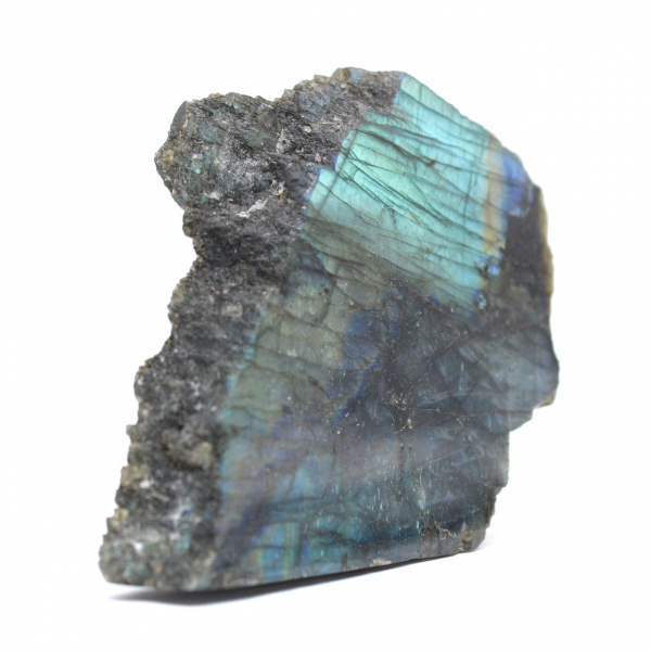 Labradorite ornamentale lucida a una faccia