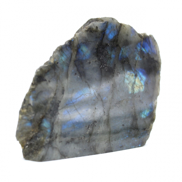 Labradorite ornamentale lucidata su un lato