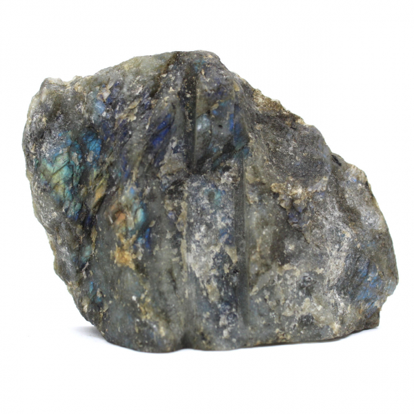 Labradorite ornamentale lucidata su un lato