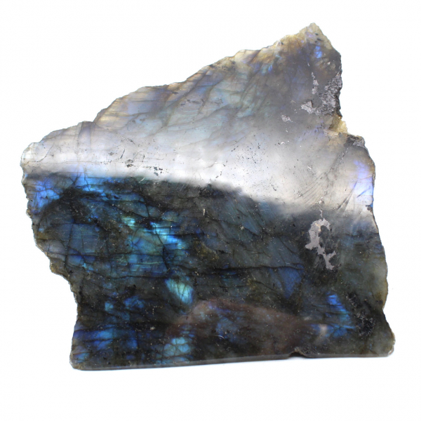 Labradorite da collezione lucida su un lato