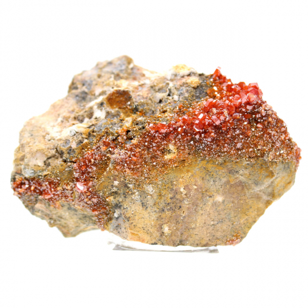 Cristalli di pietra di vanadinite