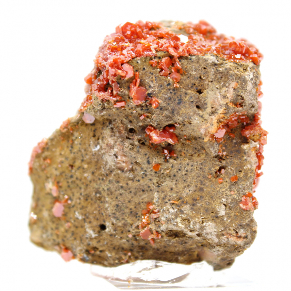 Vanadinite rosso cristallo