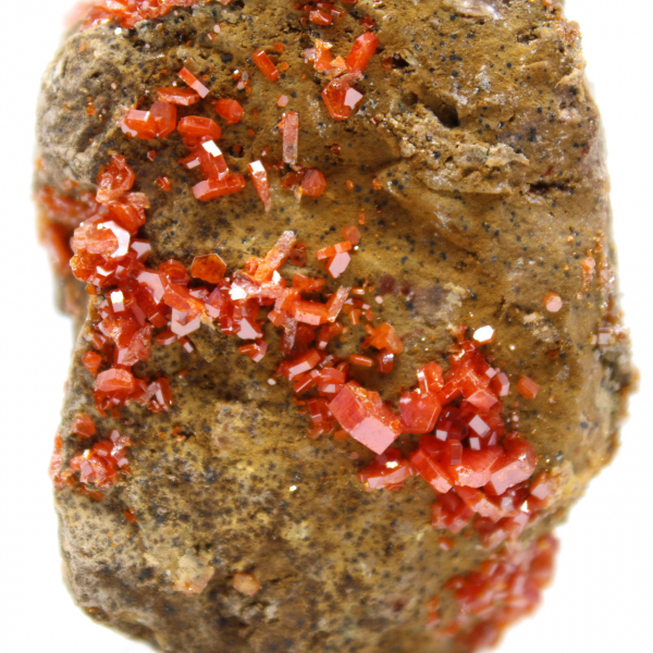 Vanadinite rosso cristallo