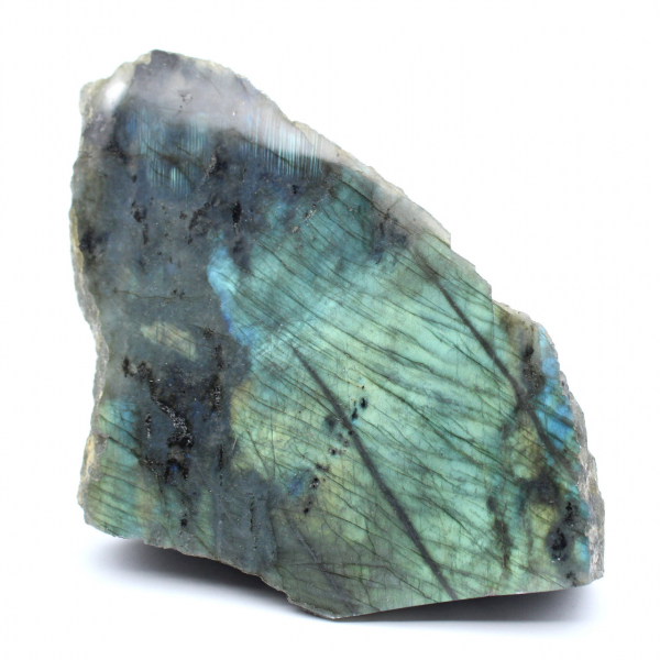 Roccia monofacciale di labradorite levigata