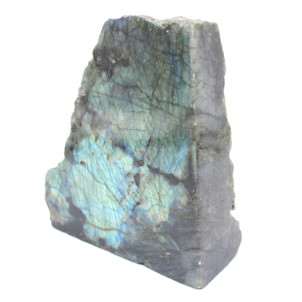 Labradorite ornamentale lucidata su un lato