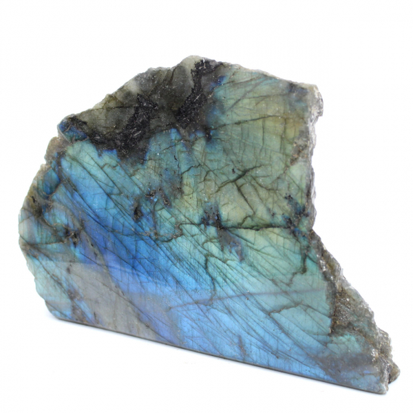 Labradorite monofacciale lucidata dal Madagascar