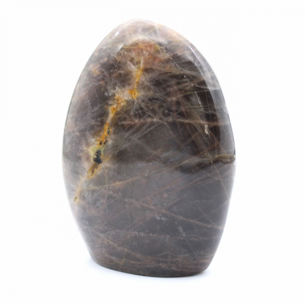 Roccia microclinale nera lucidata