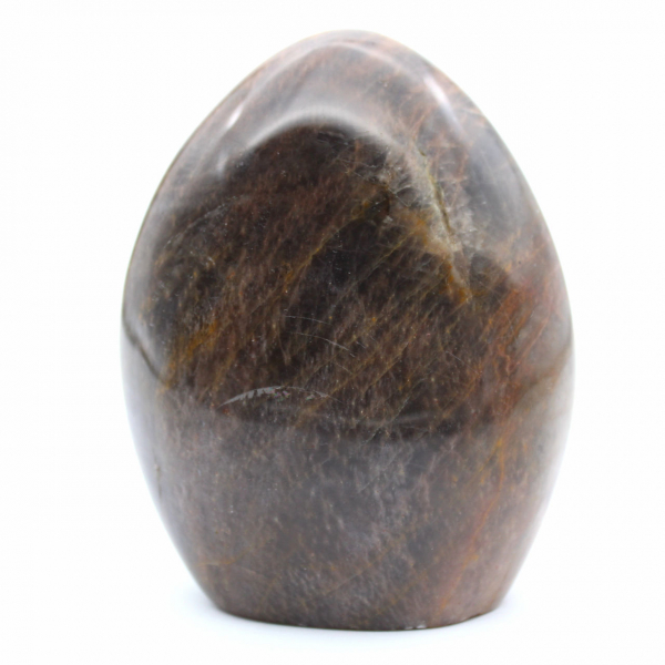 Pietra di luna nera naturale