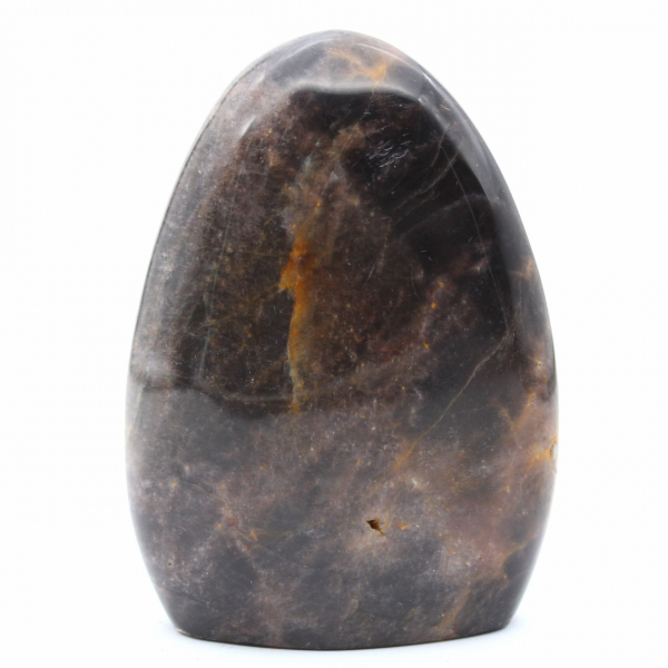 Pietra di luna nera naturale da collezione
