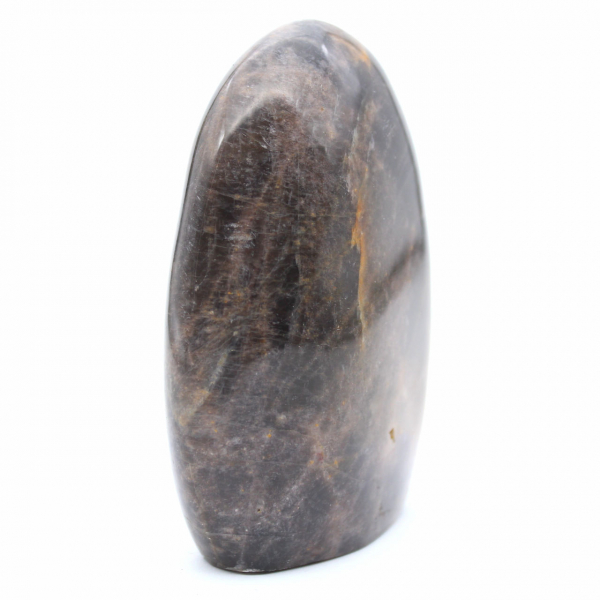 Pietra di luna nera naturale da collezione