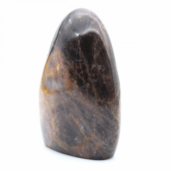 Pietra di luna nera naturale da collezione