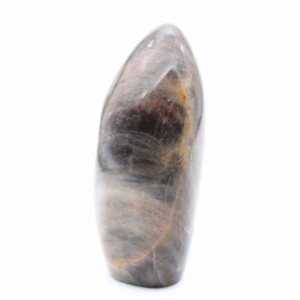 Roccia microclinale nera lucidata