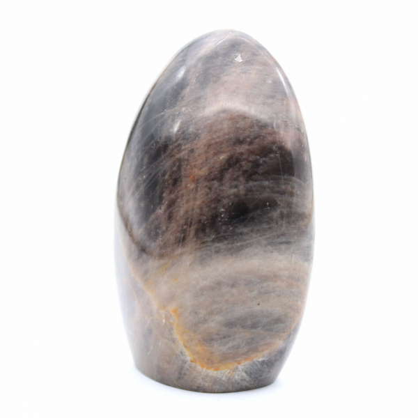 Roccia microclinale nera lucidata