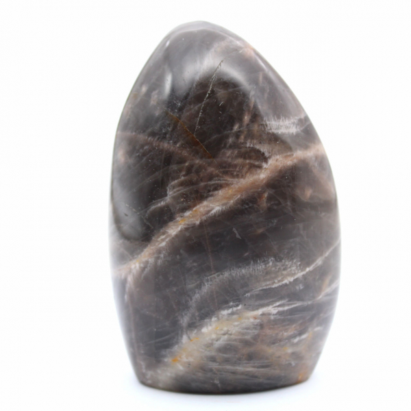Pietra di luna nera naturale