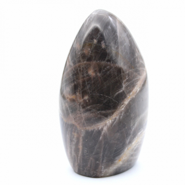 Pietra di luna nera naturale