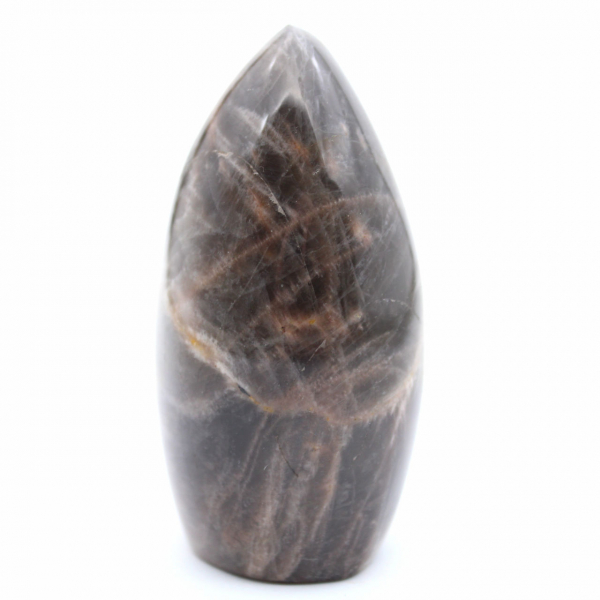 Pietra di luna nera naturale
