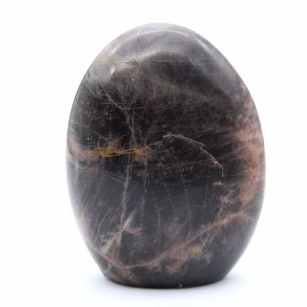 Pietra di luna nera naturale
