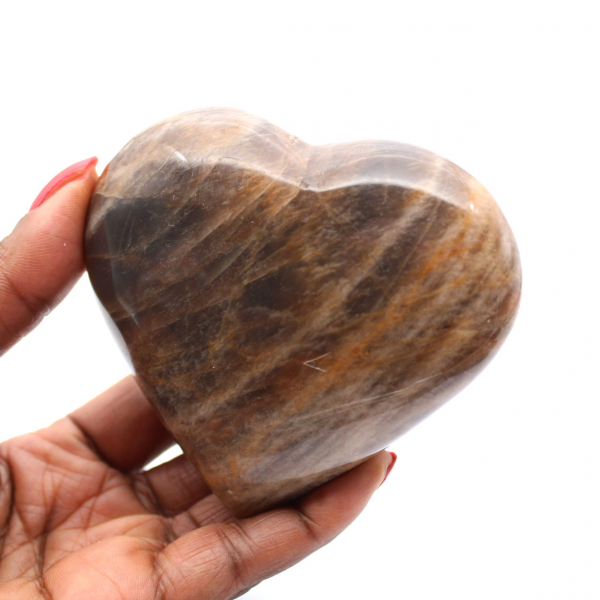 Cuore di pietra microclino del Madagascar