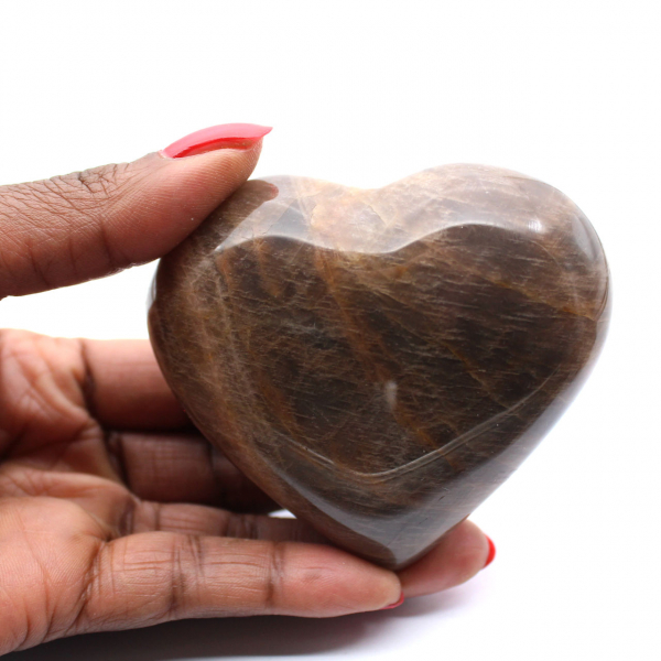 Pietra di luna del Madagascar: cuore