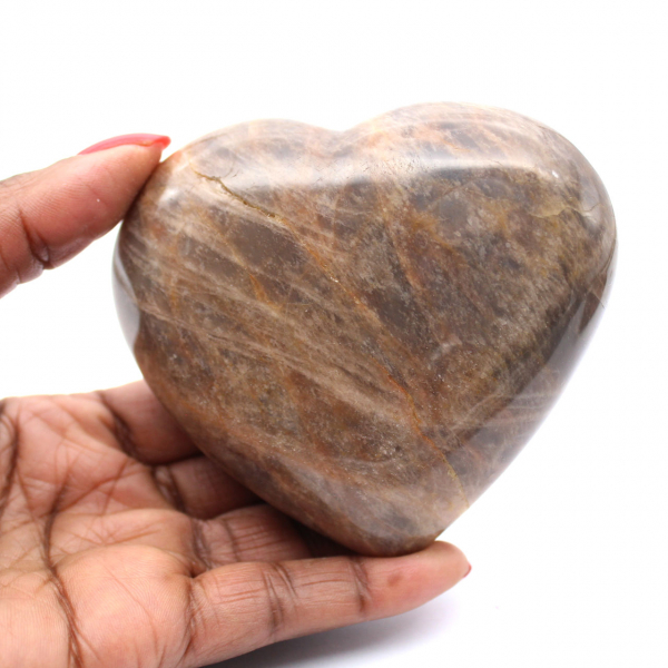 Cuore di microclino dal Madagascar