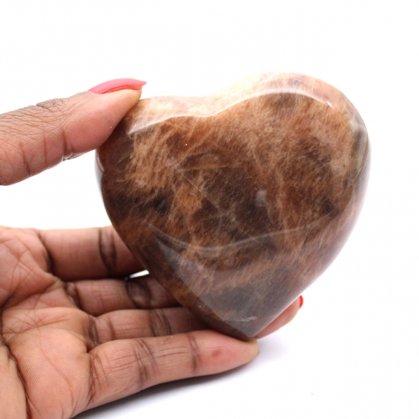 Cuore di pietra microclino del Madagascar