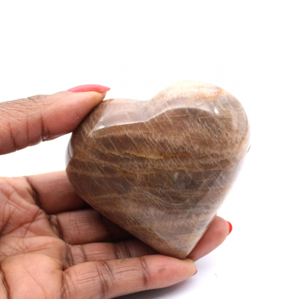 Cuore di pietra di luna del Madagascar
