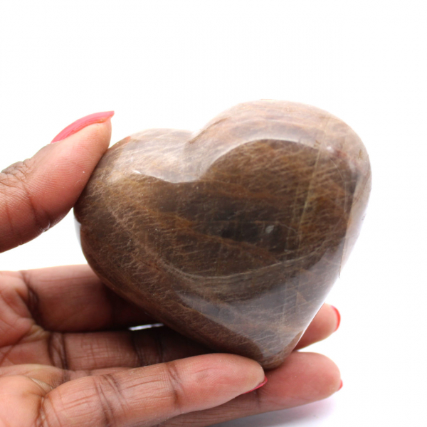 Cuore di pietra di luna microclino