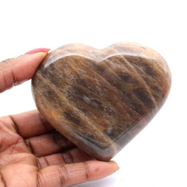 Cuore di pietra di luna nera
