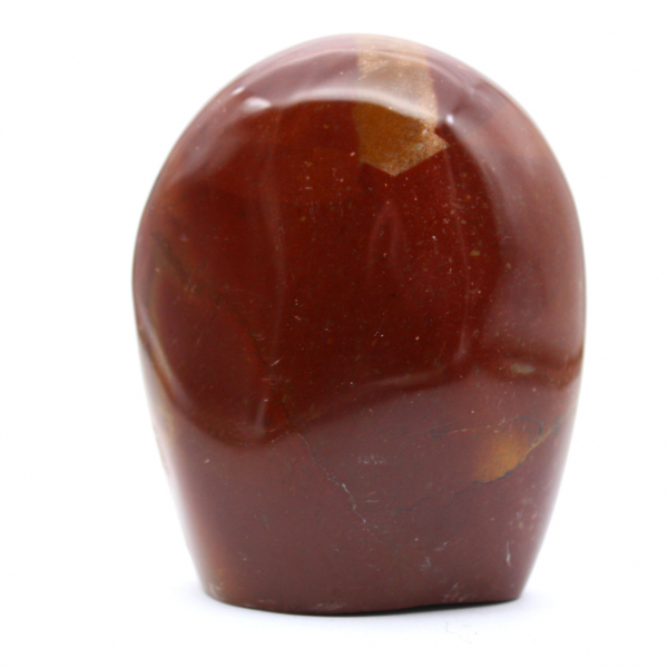 Roccia di diaspro rosso lucidata