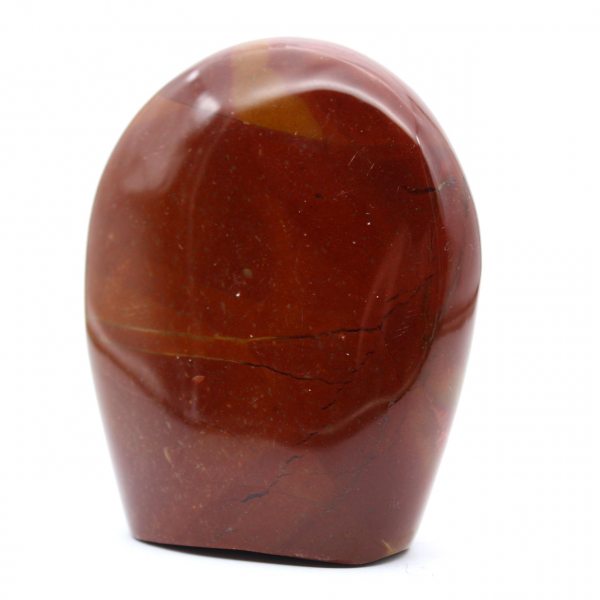 Roccia di diaspro rosso lucidata