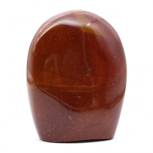 Roccia di diaspro rosso lucidata